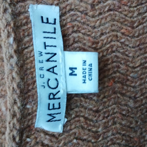 J.CREW 70% LAMBSWOOL Collared sweater-jacket SZ M - Picture 3 of 12